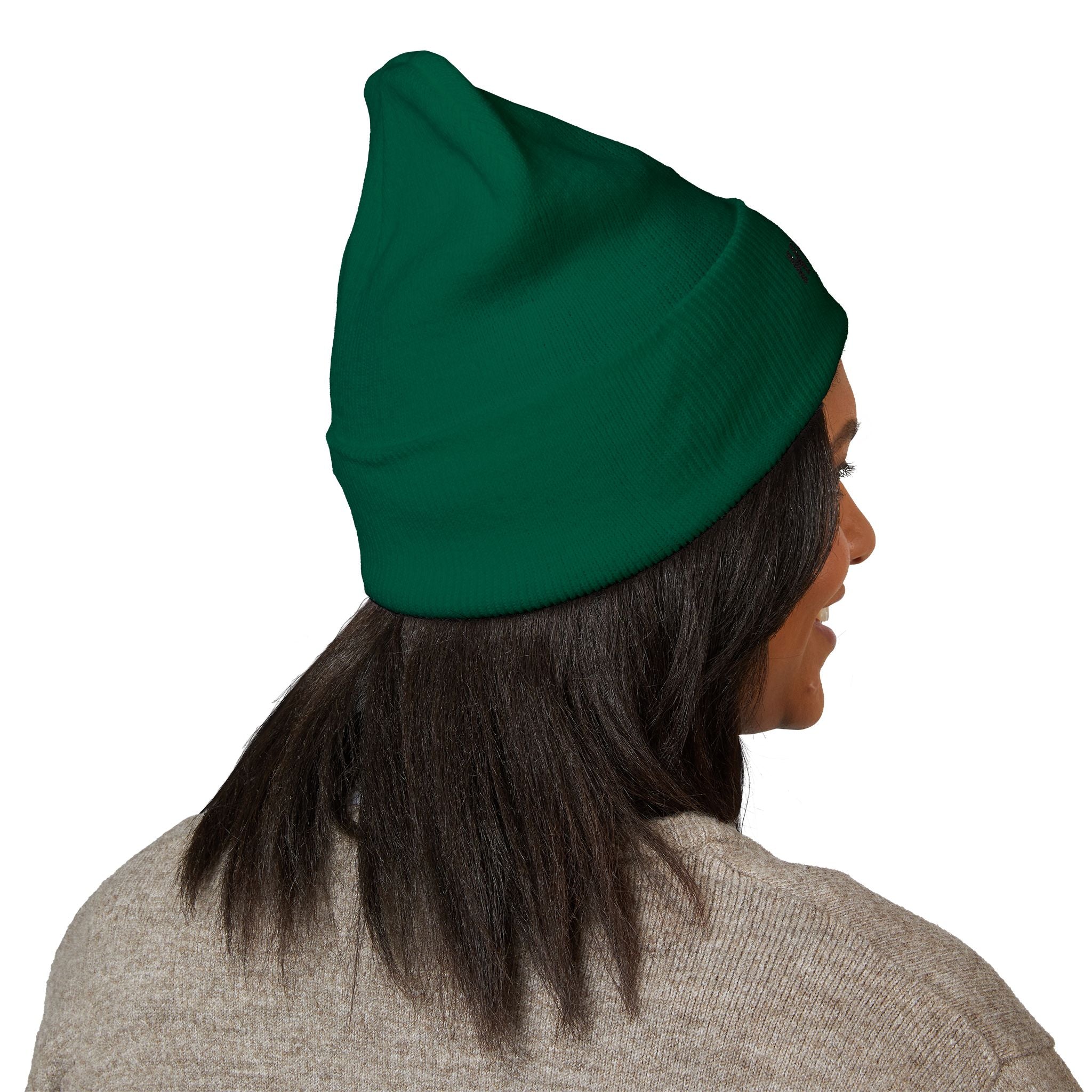 'HVNLY' Embroidered Cuffed Beanie
