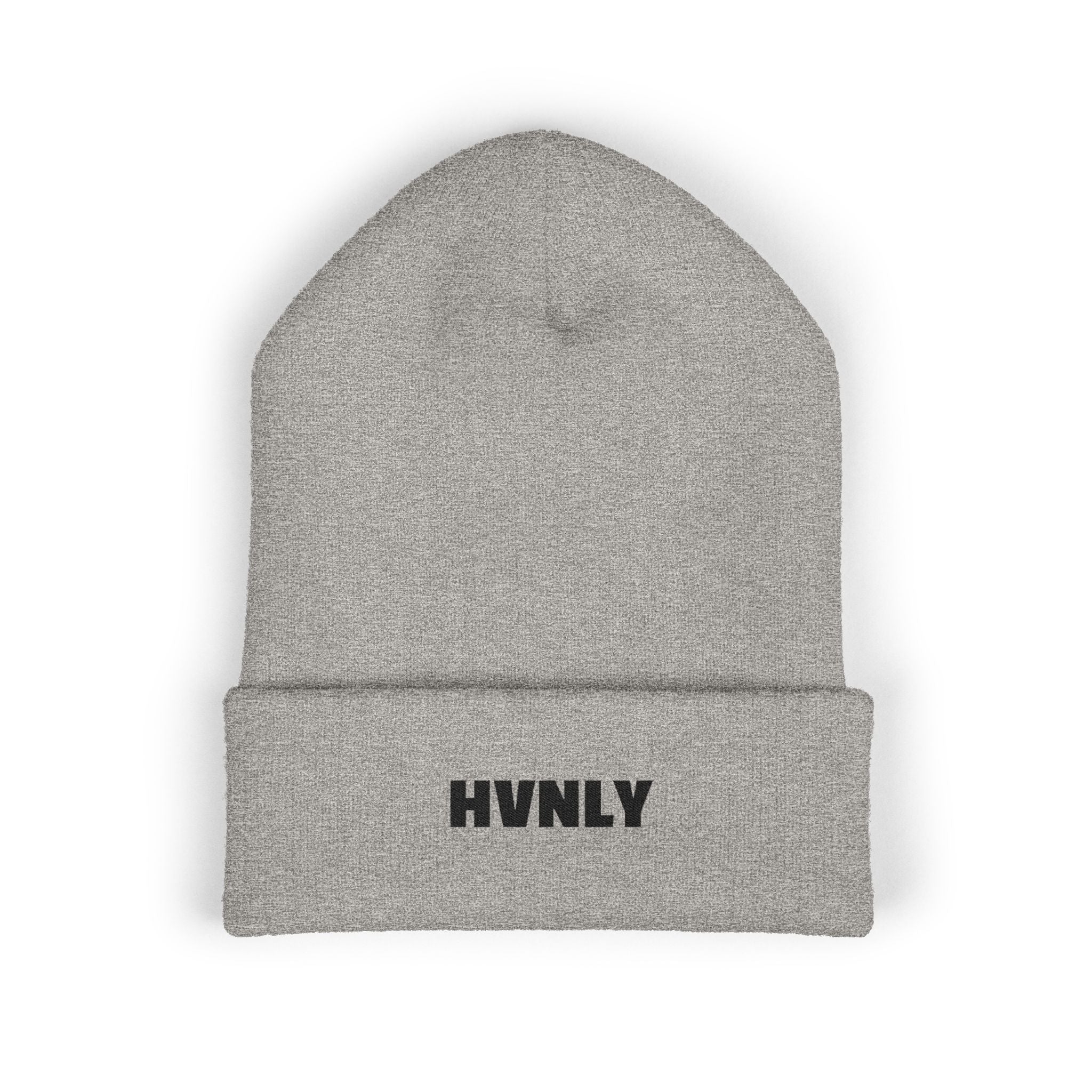 'HVNLY' Embroidered Cuffed Beanie
